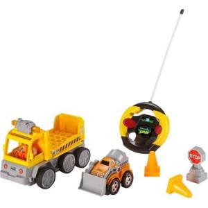 Revell Количка REVELL 23003 JUNIOR - Tow Loader с багер - 40 MHz