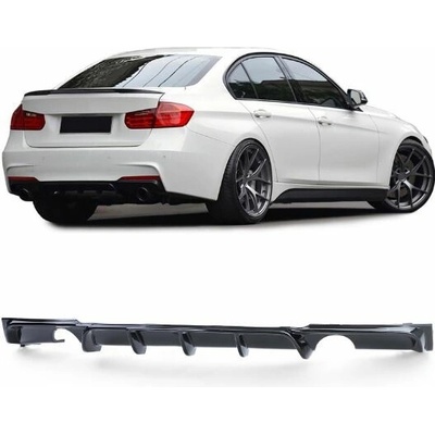 Angeleyes BMW F30 difúzor na zadný nárazník - športová násada lesklá