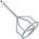 Collomix Приставка бъркалка с опашка Collomix Collomatic AOX-KR, 70151 - М14, ф 150х320 mm (70151)