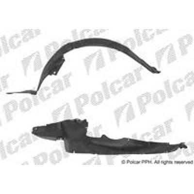 Podblatník (plast) - 2504FP1T - pravý