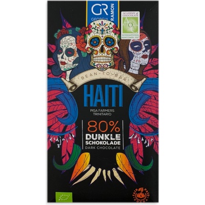 GR hořká Haiti 80% BIO 50 g
