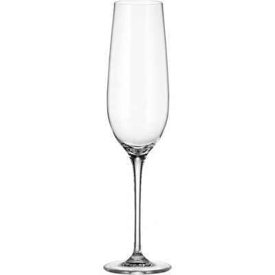 Crystalite Bohemia poháre na šampanské Uria 270 ml