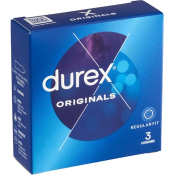 Durex Originals - презервативи (3 бр. )