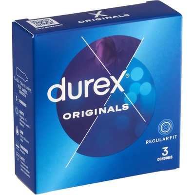Durex Originals - презервативи (3 бр. )