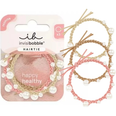 Invisibobble Hairtie Princess Pearl 3 ks, Princess Pearl