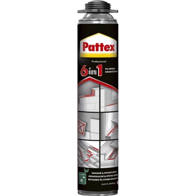 PATTEX PU 6v1 lepidlo 750 ml pistolové