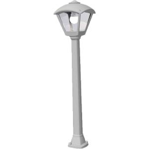 Fumagalli Dario 250 led ГРАДИНСКИ СТЪЛБ 8.5w cct ip55 СИВ (96dario250m/gr)
