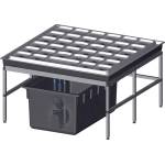 growTOOL growSYSTEM aeroponic 1.2 - 118 x 118 x 63 cm