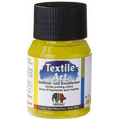 Farba na tmavý textil 59ml Žltá