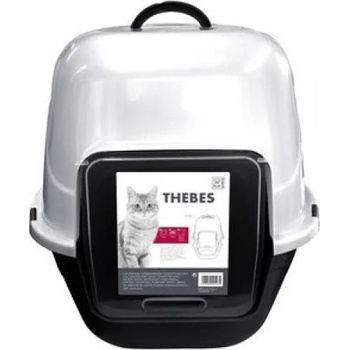 M-PETS Thebes Cat Litter Box - Закрита Котешка Тоалетна с активен въглен - 62x53x58 cm, Белгия - 20100701