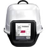 Mpets Thebes Cat Litter Box - Закрита Котешка Тоалетна с активен въглен - 62x53x58 cm, Белгия - 20100701
