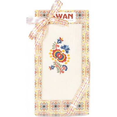 Praktik SWAN 71 folklór 50 x 70 cm smetanová