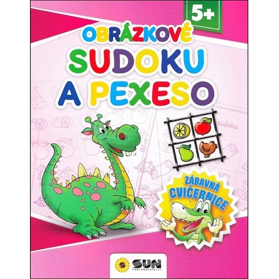 Zábavná cvičebnice Obrázkové sudoku a pexeso
