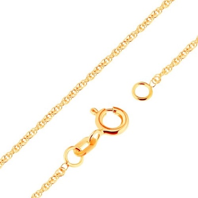 Šperky eshop 18K zlatý řetízek S3GG172.12