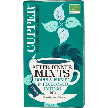 Cupper bio čaj mäta 20 ks
