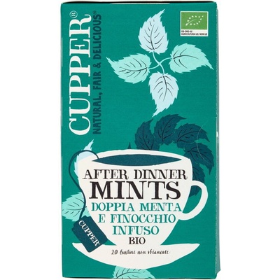 Cupper bio čaj mäta 20 ks