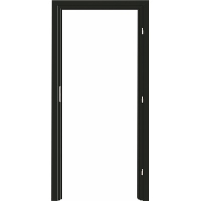 Voster obložkové falcové Standard 80 L 100-120 mm Platinum černá mat