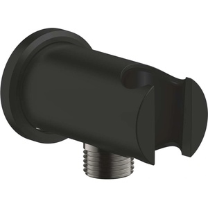 Grohe Rainshower - Коляно за душ с държач, матово черно 266582430 (266582430)