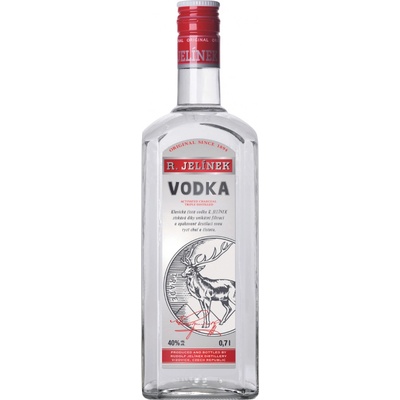 Rudolf Jelínek Vodka 40% 0,7 l (holá láhev)