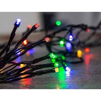 MagicHome Vonkajšia svetelná reťaz Ceibo 48 LED multicolor 8 funkcií časovač na baterky L-3,50 m