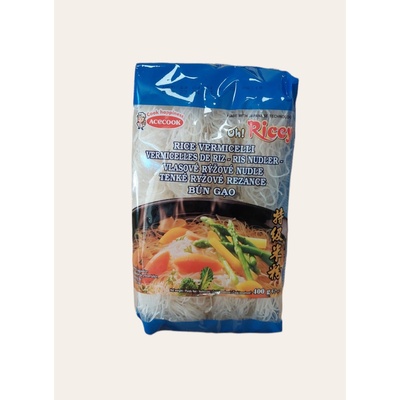 BUN OH! RICEY Ryžové tenké rezance 400 g
