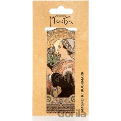 Presco Group Magnetická záložka Alfons Mucha – Thistle