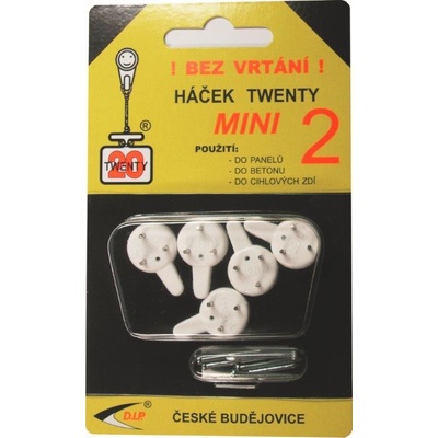 Háček TWENTY mini 2, 5ks