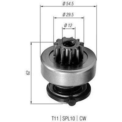 Pastorek, startér MAGNETI MARELLI 940113020217