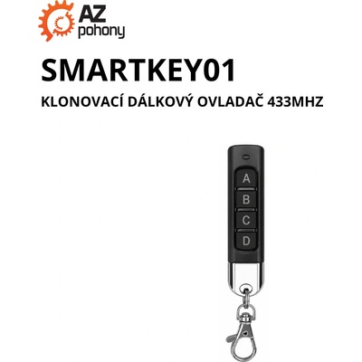 SMARTKEY01 - klonovací dálkový ovladač 433MHz