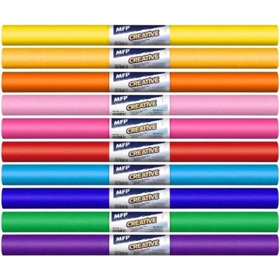 Krepový papír Krepový papír role 50x200cm mix spectrum 10barev – Hledejceny.cz