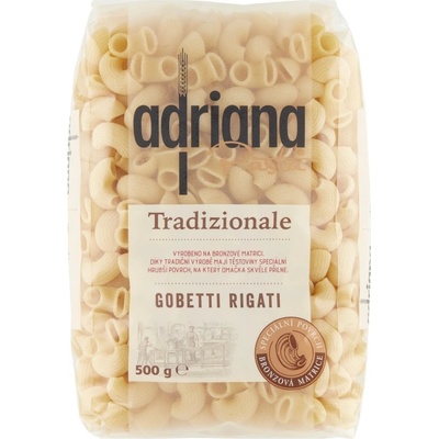Adriana Tradizionale Gobetti Rigati těstoviny semolinové sušené 0,5 kg