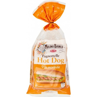 Mulino Bianco Hot Dog Loaves 6 x 54 g