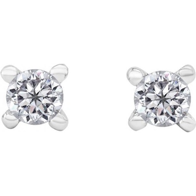 Eppi Napichovacie náušnice s moissanitmi Jada E44357