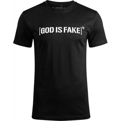 Holy BLVK God is Fake tričko čierne