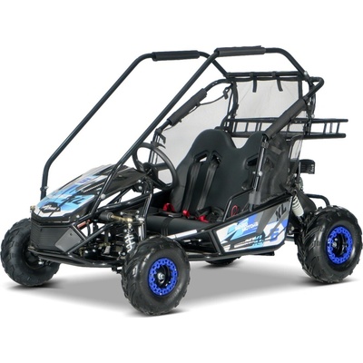 Beneo Benzínová bugina pre deti Beneo Motors BUGGY RSX XL modrá - 212cm3