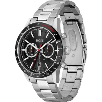 HUGO BOSS Мъжки часовник Hugo Boss Allure 1513922, Сребрист / Черен (HB1513922)