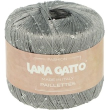 Lana Gatto Paillettes 8603 strieborná