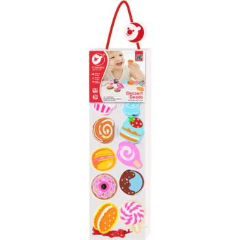Classic World Дървена играчка за нанизване - Сладкиши (5009)
