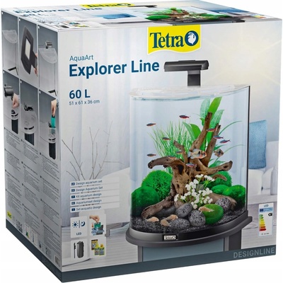 Tetra 236868 sada čierna 60 l