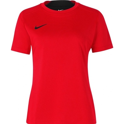 Nike WOMENS TEAM COURT JERSEY SHORT SLEEVE červená