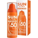 SUN LIKE , слънцезащитен крем за лице, Anti-Age SPF 50, 50 мл