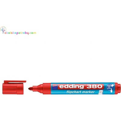 Edding 380 červený
