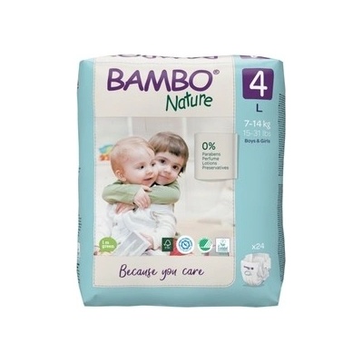 Abena A.S. Bambo Nature 4 7-14 kg 24 ks
