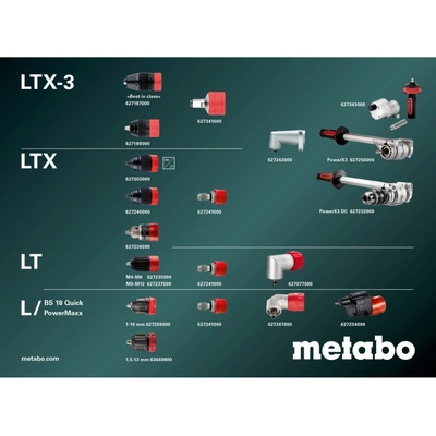 Metabo 603184850 BS 18 LTX-3 BL Q I