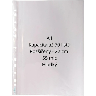 Concorde A4 55 mikronů transparentní 100 ks – Zboží Mobilmania