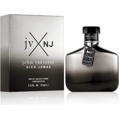 John Varvatos Nick Jonas JVxNJ Silver toaletní voda dámská 75 ml