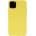 JT BERLIN Steglitz Silicone Case - силиконов калъф за iPhone 11 Pro Max (жълт)