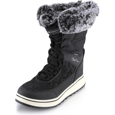 ALPINE PRO Дамска зимна обувка с мембрана ptx ALPINE PRO HOVERLA black ALPINE PRO | Cheren | ЖЕНИ | 41