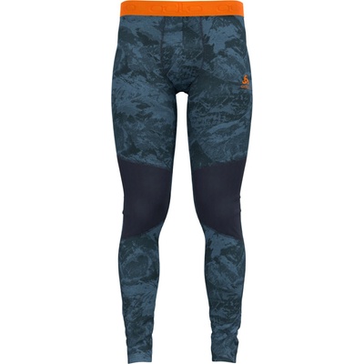 Odlo, M BL BOTTOM WHISTLER ECO tmavo modrá,oranžová