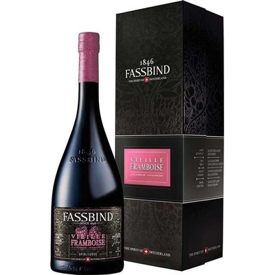 Fassbind Vieille Framboise Stařená Malina 40% 0,7 l (karton)